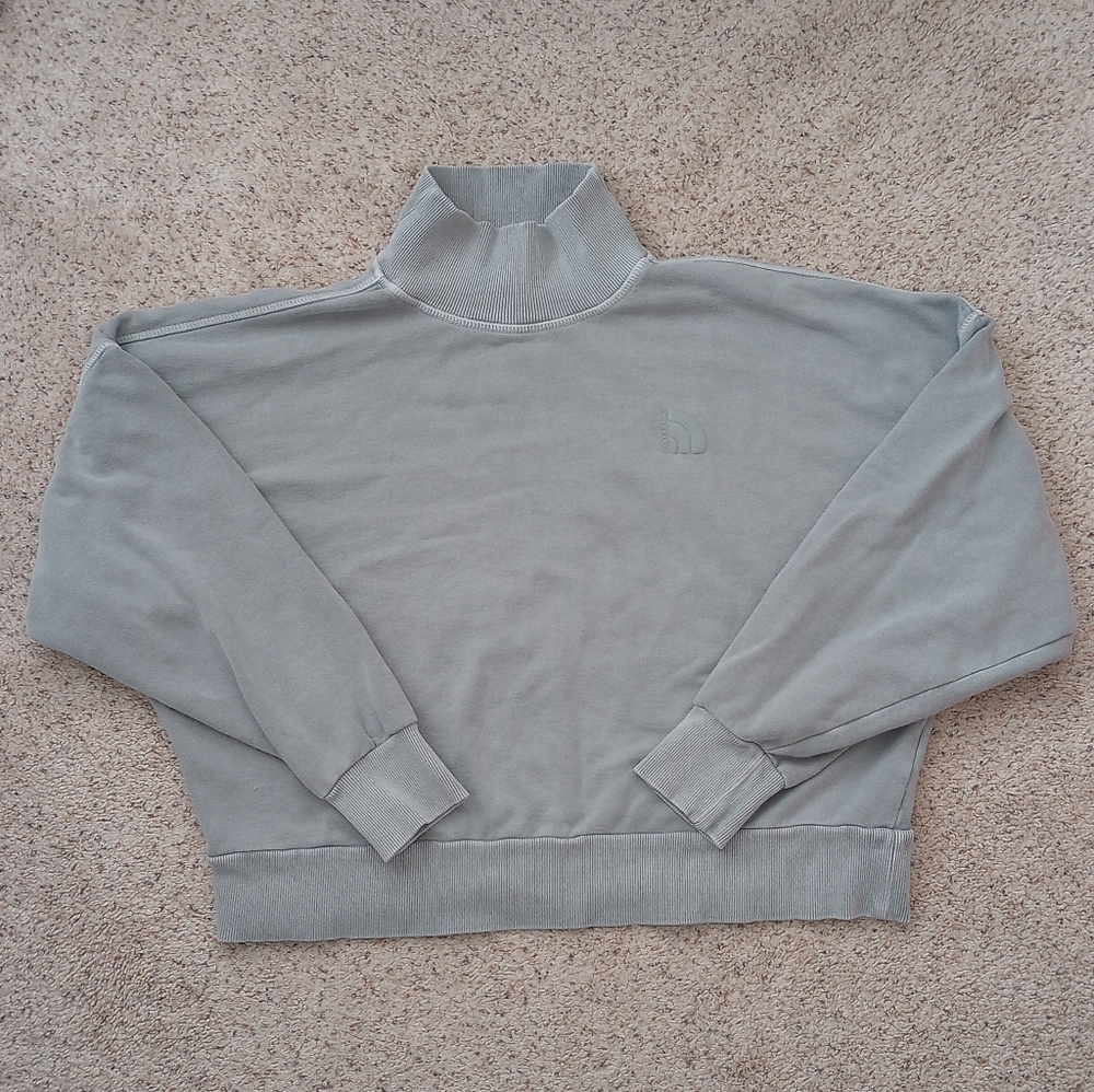 The North Face Grey Turtle Neck Sweater